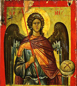 Церковь почитает архангела Михаила как защитника веры и борца против ересей и всякого зла. Его церковное именование 